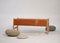 Trazo Leather Bench by Caterina Moretti and Justine Troufléau 2
