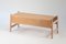 Trazo Natural Leather Bench by Caterina Moretti and Justine Troufléau, Image 2