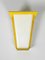 Metal and Acrylic Glass Sconces, 1950s, Set of 2, Image 5