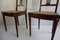 Antique French Louis XVI Mahogany and Gold Bronze Side Chairs, Set of 2 7