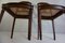 Antique French Louis XVI Mahogany and Gold Bronze Side Chairs, Set of 2 6