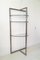 Stainless Steel and Glass Bookcase by Peter Ghyczy, 1980s 4