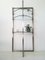 Stainless Steel and Glass Bookcase by Peter Ghyczy, 1980s 7