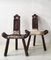 Spanish Brutalist Side Chair, 1960s, Set of 6, Image 14