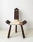 Spanish Brutalist Side Chair, 1960s, Set of 6, Image 4