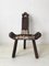 Spanish Brutalist Side Chair, 1960s, Set of 6, Image 12