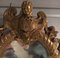 Espejo francés antiguo Regency tallado de madera dorada, Imagen 5