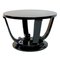 Art Deco French Black Side Table, 1930s, Image 3