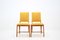 Deutsche Beistellstühle mit gelbem Bezug von GHG Mobel Pirna, 1970er, 2er Set 10