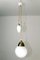 Porcelain and Opaline Glass Chandelier, 1920s 8