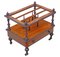 Antique Victorian Burr Walnut Magazine Rack, 1870s 2