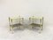 Italian Brass and Yellow Glass Side Tables, 1970s, Set of 2, Image 5