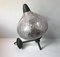 Vintage Wandlampe aus patiniertem Kupfer & Glas 4