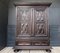 Large Antique French Louis XIII Walnut and Oak Wardrobe 1