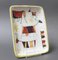 Italian Ceramic Platter by Guido Gambone, 1950s 3