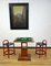 Tavolo da gioco in quercia, Italia, anni '20, Immagine 8