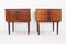 Danish Rosewood Nightstands, 1960s, Set of 2 3