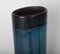 Danish Blue and Green Ceramic Jar, 1970s 2