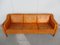 Cognacfarbenes dänisches Vintage Modell MH195 Ledersofa von Mogens Hansen für MH Furniture 4