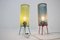 Rocket Table Lamps by Josef Hurka for Napako, 1960s, Set of 2 1