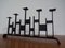 Brutalist Iron Candleholder, 1960s, Image 7