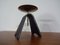 Brutalist Iron and Brass Candleholder, 1960s, Image 13