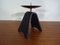 Brutalist Iron and Brass Candleholder, 1960s 1