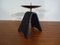 Brutalist Iron and Brass Candleholder, 1960s, Image 1