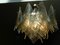 Vintage Italian Murano Glass and Brass Ceiling Lamp from La Murrina, Image 4