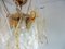 Lampada da soffitto vintage in vetro di Murano e ottone di La Murrina, Italia, Immagine 2