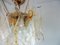 Vintage Italian Murano Glass and Brass Ceiling Lamp from La Murrina 2