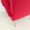 Rote Italienische Mid-Century Sessel von Gio Ponti, 1950er, 2er Set 6