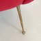 Rote Italienische Mid-Century Sessel von Gio Ponti, 1950er, 2er Set 7