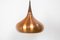 Large Rosewood Pendant Lamp by Johannes Hammerborg for Fog & Mørup, 1960s 1