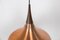 Large Rosewood Pendant Lamp by Johannes Hammerborg for Fog & Mørup, 1960s 4