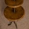 Antique Edwardian Walnut and Glass Shaving Stand 14