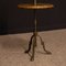 Antique Edwardian Walnut and Glass Shaving Stand 30