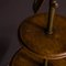 Antique Edwardian Walnut and Glass Shaving Stand 21