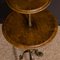 Antique Edwardian Walnut and Glass Shaving Stand 18
