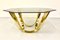 Mid-Century Smoked Glass Top and Chromed Steel Coffee Table by Roger Sprunger for Dunbar, 1960s, Image 1