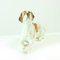 Vintage Porcelain Dog Sculpture from Lomonosov, 1950s 8