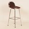 Mid-Century Chrome and Leather Bar Stool, 1960s 6