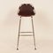 Mid-Century Chrome and Leather Bar Stool, 1960s, Image 10