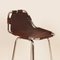 Mid-Century Chrome and Leather Bar Stool, 1960s, Image 8