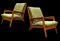 Teak Lounge Chairs, 1950s, Set of 2 1
