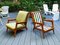 Set of Teak Lounge Chairs, 1950s 9