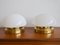 Flush Mount Ceiling Lamps by Klaus Michalik for Orno, 1970s, Set of 6 8