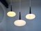 Dutch Pendant Lamps by Louis C. Kalff for Philips, 1960s, Set of 3 7