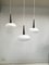 Lampes à Suspension par Louis C. Kalff pour Philips, Pays-Bas, 1960s, Set de 3 2