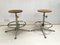 Stools by Friso Kramer for Ahrend De Cirkel, 1970s, Set of 2 3